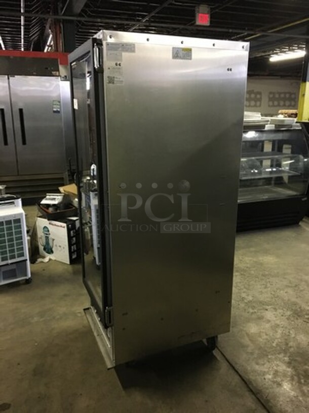 AMAZING! LATE MODEL Cres Cor Commercial Food Warming/Holding Cabinet! With View Through Door! All Stainless Steel! Model 121PH1818D Serial HBIJ0005074752! 120/125V 1Phase! On Commercial Casters! Working When Removed! - Image 4 of 8