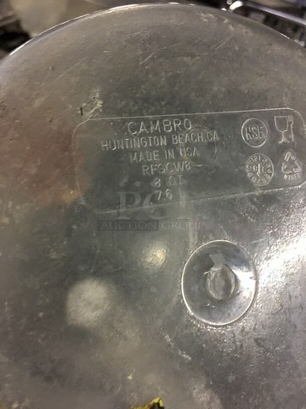 Cambro Round Poly Food Measuring Container! 3 X Your Bid! - Image 5 of 5