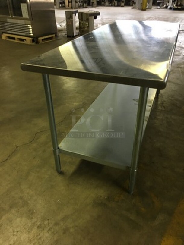 BEAUTIFUL! Royal Work/Prep Table! With Underneath Storage Space! All Stainless Steel! On Legs! - Image 2 of 6