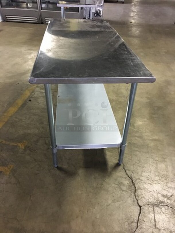 BEAUTIFUL! Royal Work/Prep Table! With Underneath Storage Space! All Stainless Steel! On Legs! - Image 3 of 6