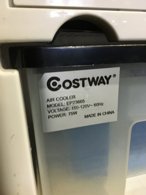 NICE! Costway Portable Air Cooler! Model EP23665! 110/120V! On Casters! Working When Removed! - Image 7 of 8