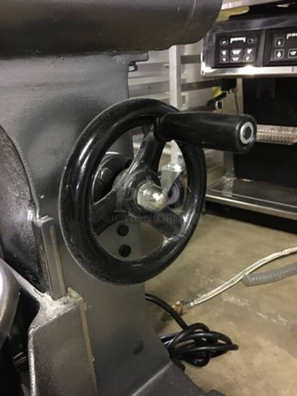 FAB! LATE MODEL 2019! Avantco Commercial Countertop 10 Quart Planetary Mixer! With Stainless Steel Bow & Bowl Guard! With Whip Attachment! Model MX10 Serial 28042919MX10! 120V! Working When Removed! - Image 7 of 9