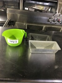 Assorted Poly Food Containers! 3 X Your Bid!