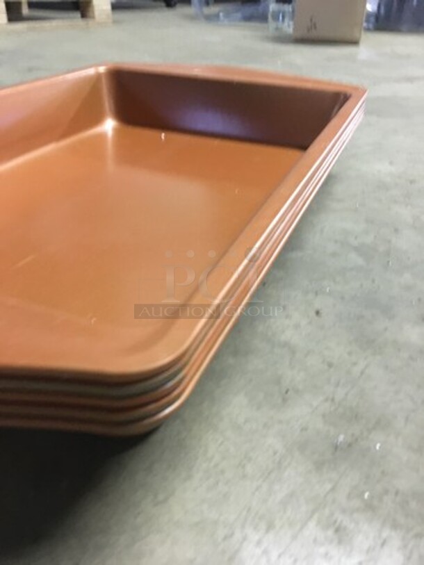 Metal Rectangular Baking Pans! 5 X Your Bid! - Image 2 of 3