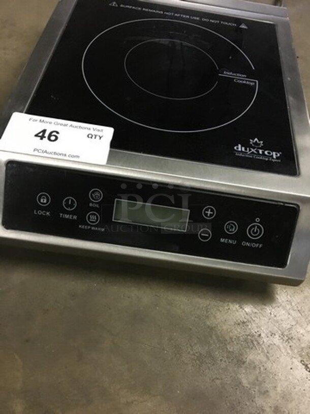 WOW! LATE MODEL Duxtop Commercial Countertop Induction Range! All Stainless Steel! Model P961LS! 120V! Working When Removed!  - Image 6 of 8