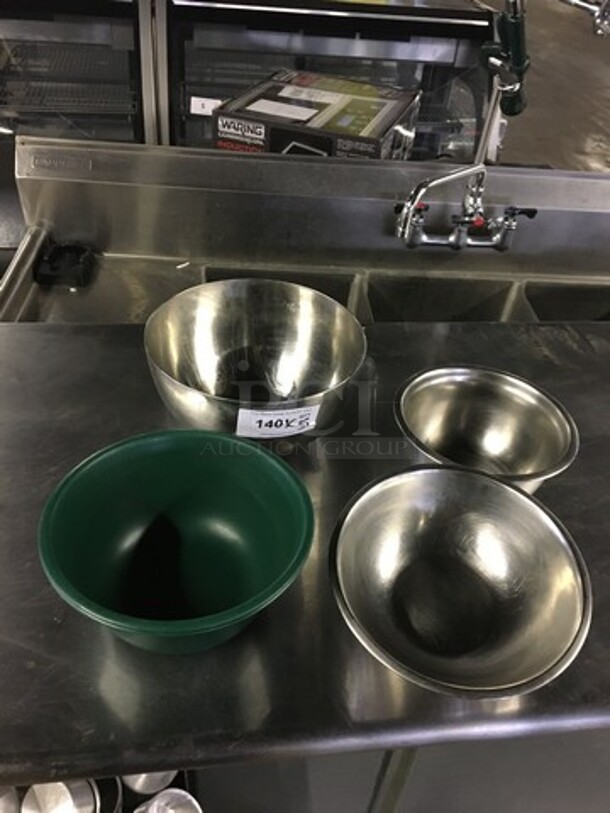 Assorted Mixing Bowls! 5 X Your Bid!