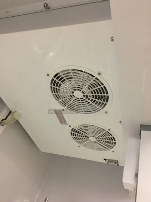 NICE! LATE MODEL Artic Air Commercial 2 Door Reach In Freezer! With Poly Coated Racks! All Stainless Steel! Model AF49 Serial 6180955! 115V! On Commercial Casters! Working When Removed! - Image 7 of 10