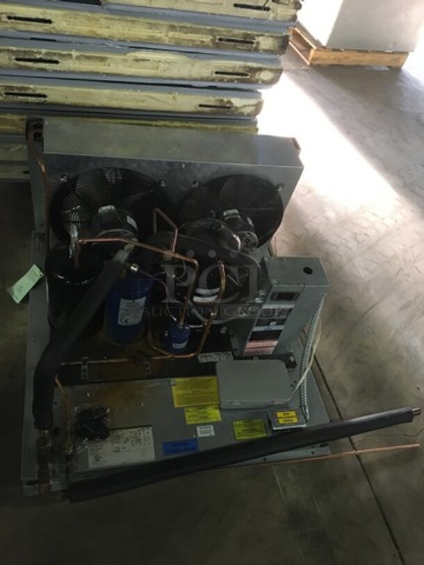 AMAZING! LATE MODEL 2018 Norlake 10 X 10 Walk In Freezer! With Floor! With Compressor! Model KVDP36X78 Serial 18110057! Working When Removed! Please Call Or Text 646-245-6779 For Video! - Image 9 of 12