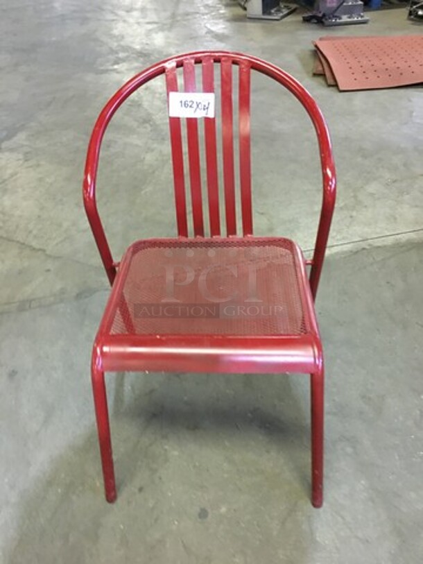 Metal Dining Chair! 4 X Your Bid!