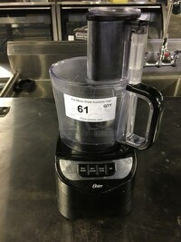 Oster Commercial Countertop Food Processor! With Attachments! Working When Removed!