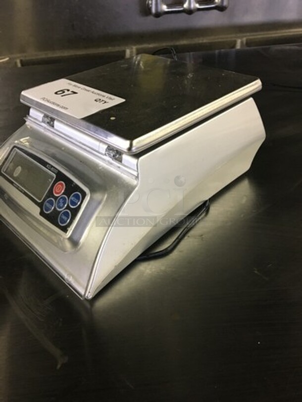 My Weigh Countertop Scale! 8KG Capacity! All Stainless Steel! Model KD8000! - Image 2 of 8