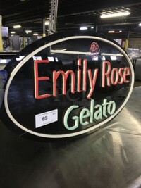 Emily Rose Gelato LED Light Sign!