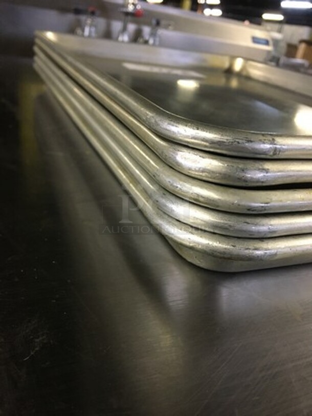 NICE! All Stainless Steel Baking Sheet Pans! 5 X Your Bid! - Image 2 of 6