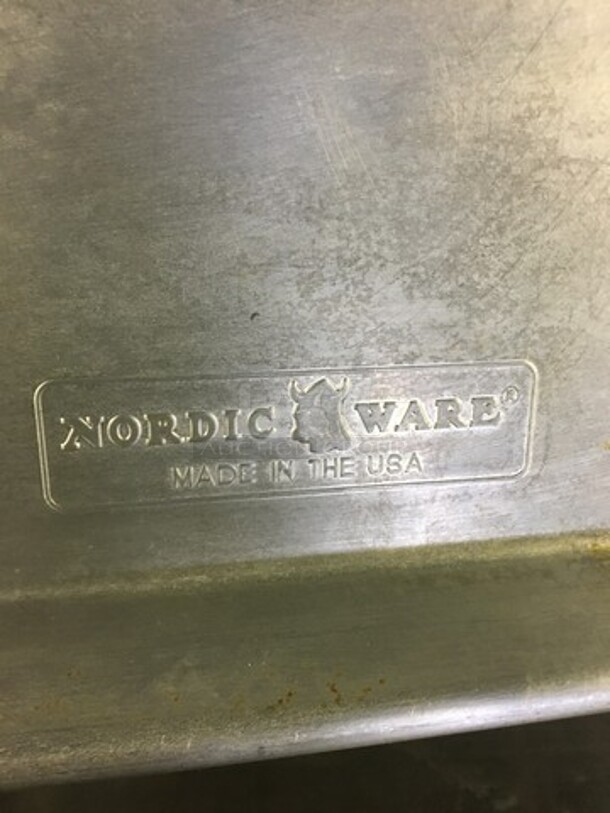 NICE! All Stainless Steel Baking Sheet Pans! 5 X Your Bid! - Image 5 of 6