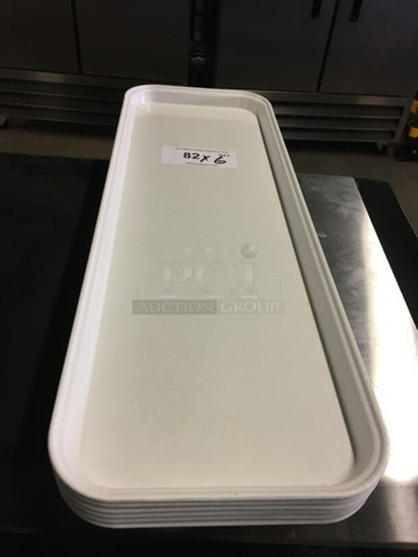 GREAT! Long Poly Food Serving Trays! 6 X Your Bid! - Image 6 of 6