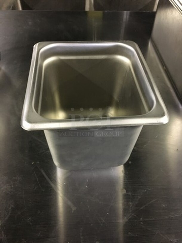 All Stainless Steel 1/6 Drop In Pan! 6 X Your Bid! - Image 2 of 6