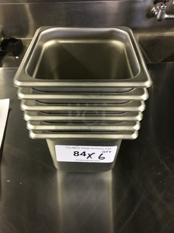 All Stainless Steel 1/6 Drop In Pan! 6 X Your Bid! - Image 6 of 6