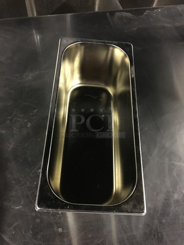 All Stainless Steel 1/9 Drop In Pan! 4 X Your Bid! - Image 3 of 5