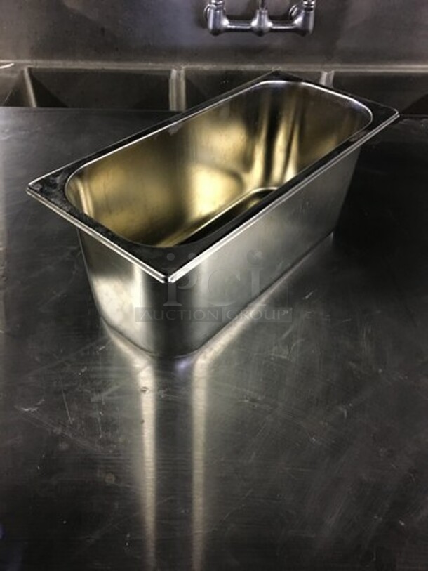 All Stainless Steel 1/9 Drop In Pan! 4 X Your Bid! - Image 5 of 5
