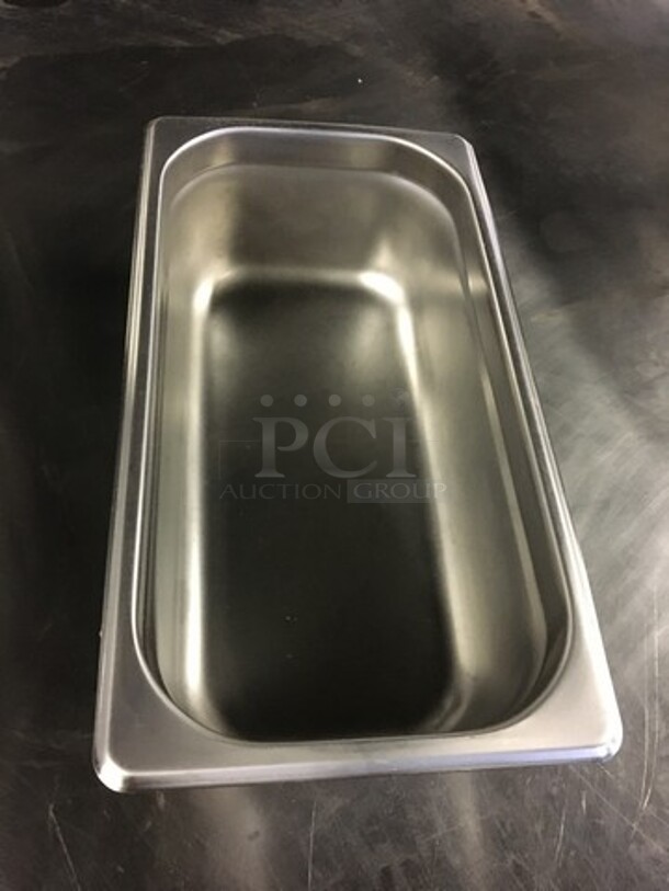 All Stainless Steel 1/3 Drop In Pan! 7 X Your Bid!  - Image 4 of 6