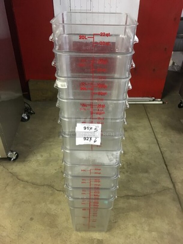 Cambro Poly Measuring Container! 6 X Your Bid! - Image 8 of 8