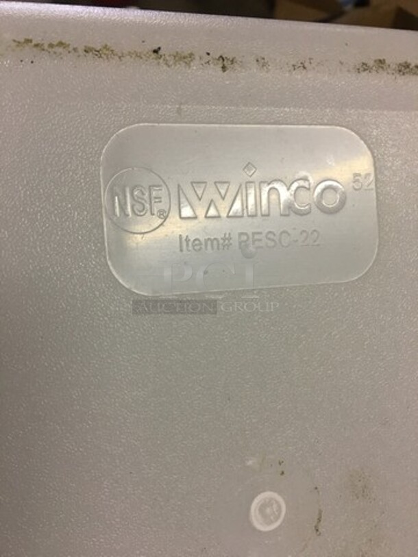 Winco Poly Measuring Container! 2 X Your Bid! - Image 5 of 6