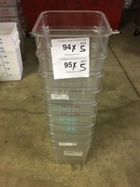 Cambro Poly Measuring Container! 5 X Your Bid!