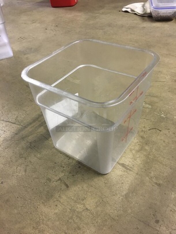 Cambro Poly Measuring Container! 7 X Your Bid! - Image 2 of 6