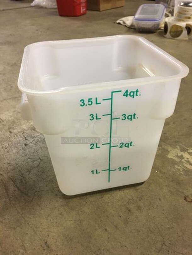 Winco Poly Measuring Container! 2 X Your Bid! - Image 3 of 5