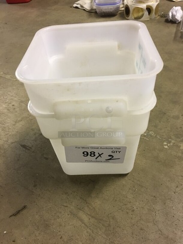 Winco Poly Measuring Container! 2 X Your Bid! - Image 5 of 5