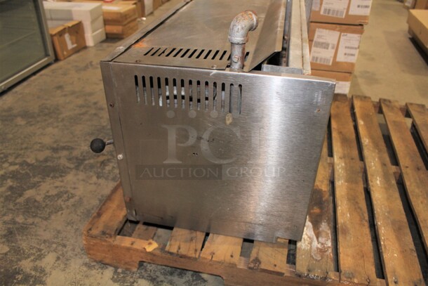USED AND FANTASTIC! Imperial Commercial Stainless Steel Natural Gas Salamander/Broiler. 36x20.25x22 - Image 5 of 7