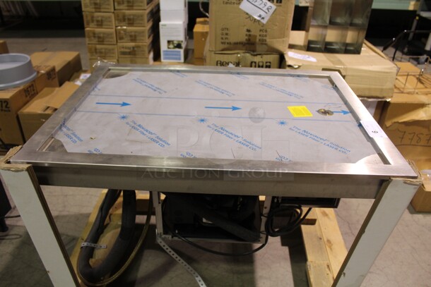 BRAND NEW! Hatco Model FTB-2 Commercial Stainless Steel Drop In Frost Top. 28.75x39x17. 120V/60Hz.  - Image 4 of 8