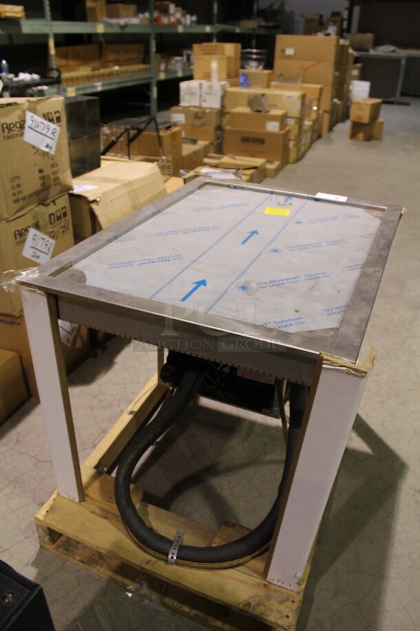 BRAND NEW! Hatco Model FTB-2 Commercial Stainless Steel Drop In Frost Top. 28.75x39x17. 120V/60Hz.  - Image 5 of 8