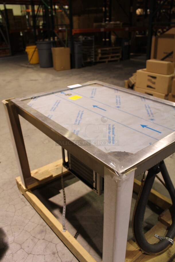 BRAND NEW! Hatco Model FTB-2 Commercial Stainless Steel Drop In Frost Top. 28.75x39x17. 120V/60Hz.  - Image 7 of 8