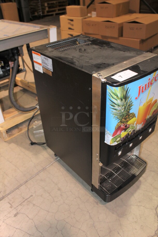 BRAND NEW! Bunn Model JDF-4S Commercial 4 Flavor Cold Beverage Juice Dispenser. 15x25x33.5. 120V/60Hz.  - Image 5 of 6