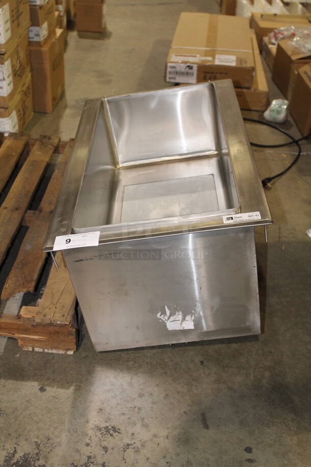 BRAND NEW! John Boos Model PB-DIIB3420CP Commercial Stainless Steel Drop In Sink. 20x34x18