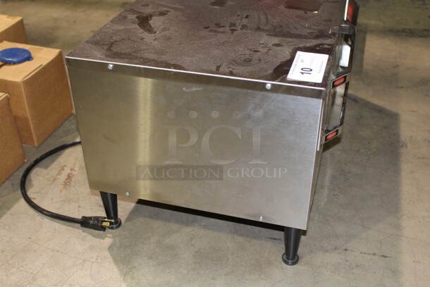 BRAND NEW! Hatco Model HDW-1R2 Commercial Stainless Steel 2 Drawer Countertop Warmer. 29.5x16.5x15. 120V/50-60Hz.  - Image 5 of 5