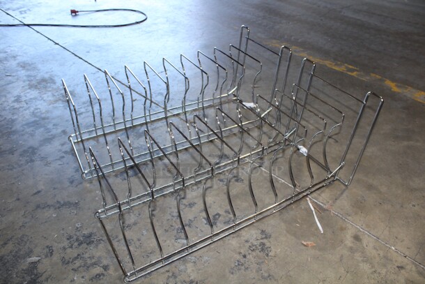 NEW IN BOX! 2 Commercial Stainless Steel Pizza/Pan Racks. 27.5x12x12. 2X Your Bid!  - Image 3 of 3