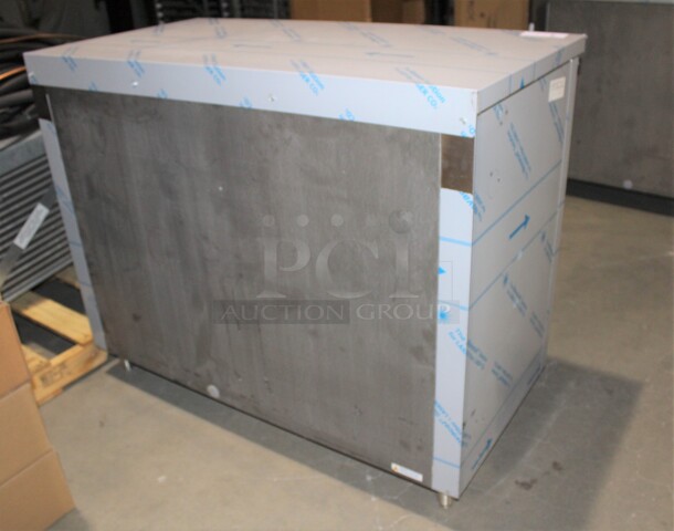 BRAND NEW! Perlick Model SDBR48-1 Commercial REMOTE Cooled Sliding Glass Door Bar Back Refrigerator/Cooler. 48x24.75x38.5. 115V/60Hz. Condenser Not Included.  - Image 7 of 8