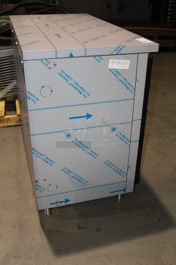 BRAND NEW! Perlick Model SDBR48-1 Commercial REMOTE Cooled Sliding Glass Door Bar Back Refrigerator/Cooler. 48x24.75x38.5. 115V/60Hz. Condenser Not Included.  - Image 8 of 8