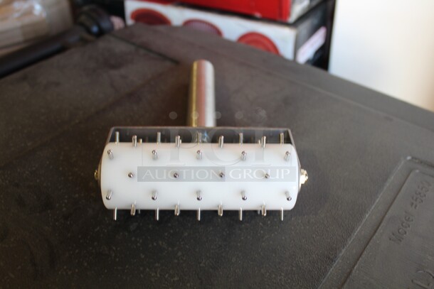 NEW IN BOX! 5 Commercial Dough Docker/Rollers With Stainless Steel Handles. 6x8x2.5. 5X Your Bid!  - Image 2 of 2