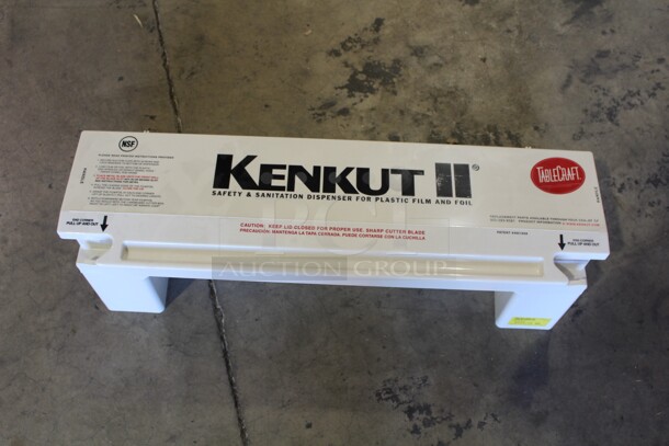 NEW IN BOX! Tablecraft Kenkut II Commercial Plastic Film and Foil Dispenser. 29x9x7