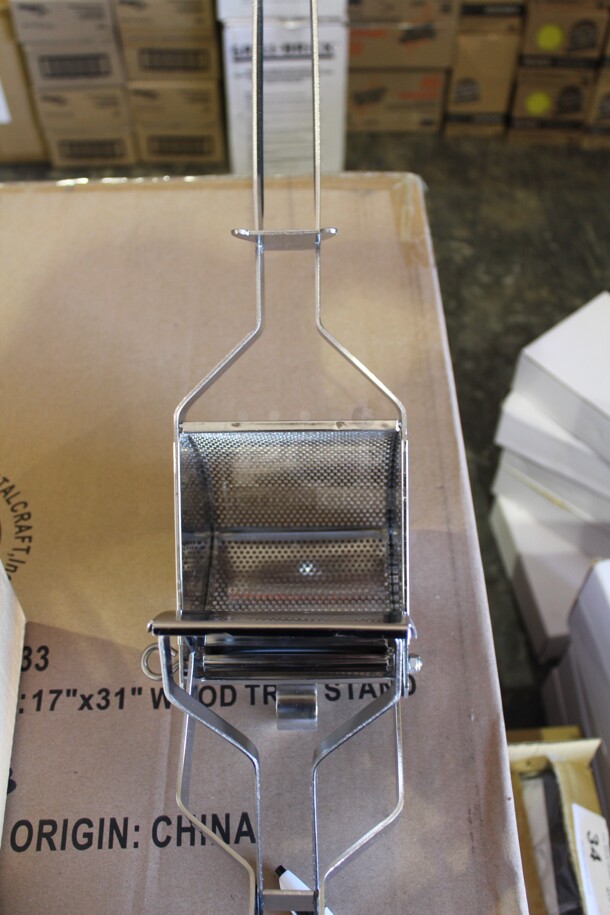 NEW IN BOX! Browne Commercial Stainless Steel Potato Ricer. 5.75x17x5 - Image 2 of 2
