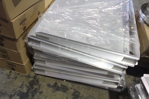 NEW! 4 Winco AXPE-1 Commercial Aluminum Full Size Sheet Pan Extenders. 17.25x25.5x2. 4X Your Bid!  - Image 3 of 3