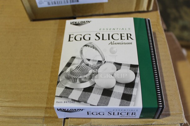 NEW IN BOX! 8 Vollrath Aluminum Egg Slicers. 4.5x4.5x.5