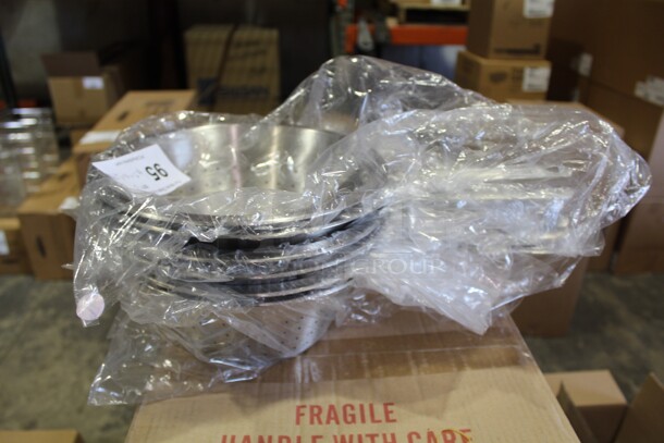 NEW! 6 Commercial Stainless Steel Strainers. 10.5x18x4.5. 6X Your Bid!  - Image 3 of 3