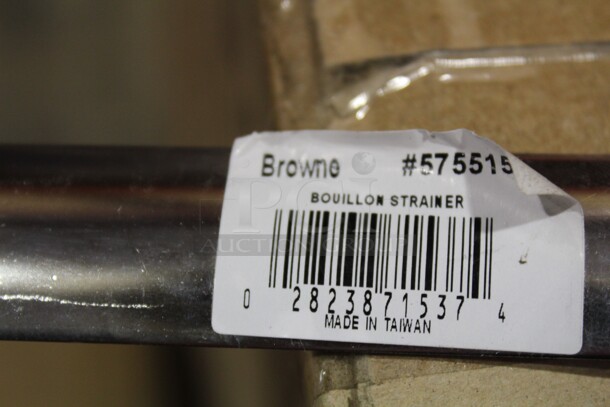 NEW! 2 Browne Commercial Bouillon Strainers. 8x18x9. 2X Your Bid!  - Image 3 of 4