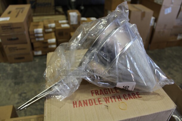 NEW! 2 Browne Commercial Bouillon Strainers. 8x18x9. 2X Your Bid!  - Image 4 of 4
