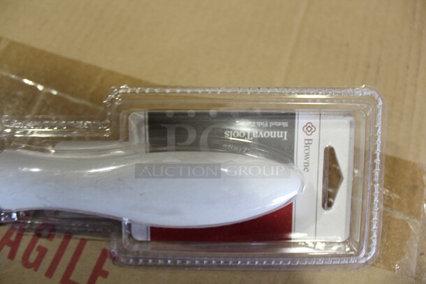 NEW! 6 Browne Slotted Fish Turners. 3x11x1. 6X Your Bid!  - Image 2 of 3