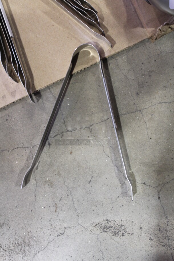 ALL ONE MONEY! New Commercial Stainless Steel Tongs. - Image 1 of 2